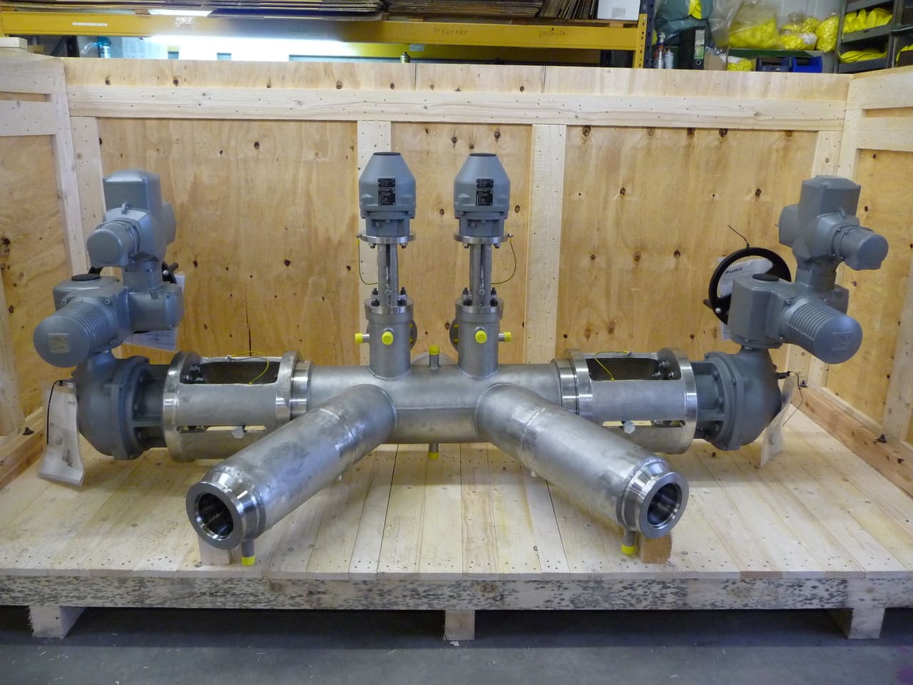 Custom High Pressure 3-Way Diverter Valve